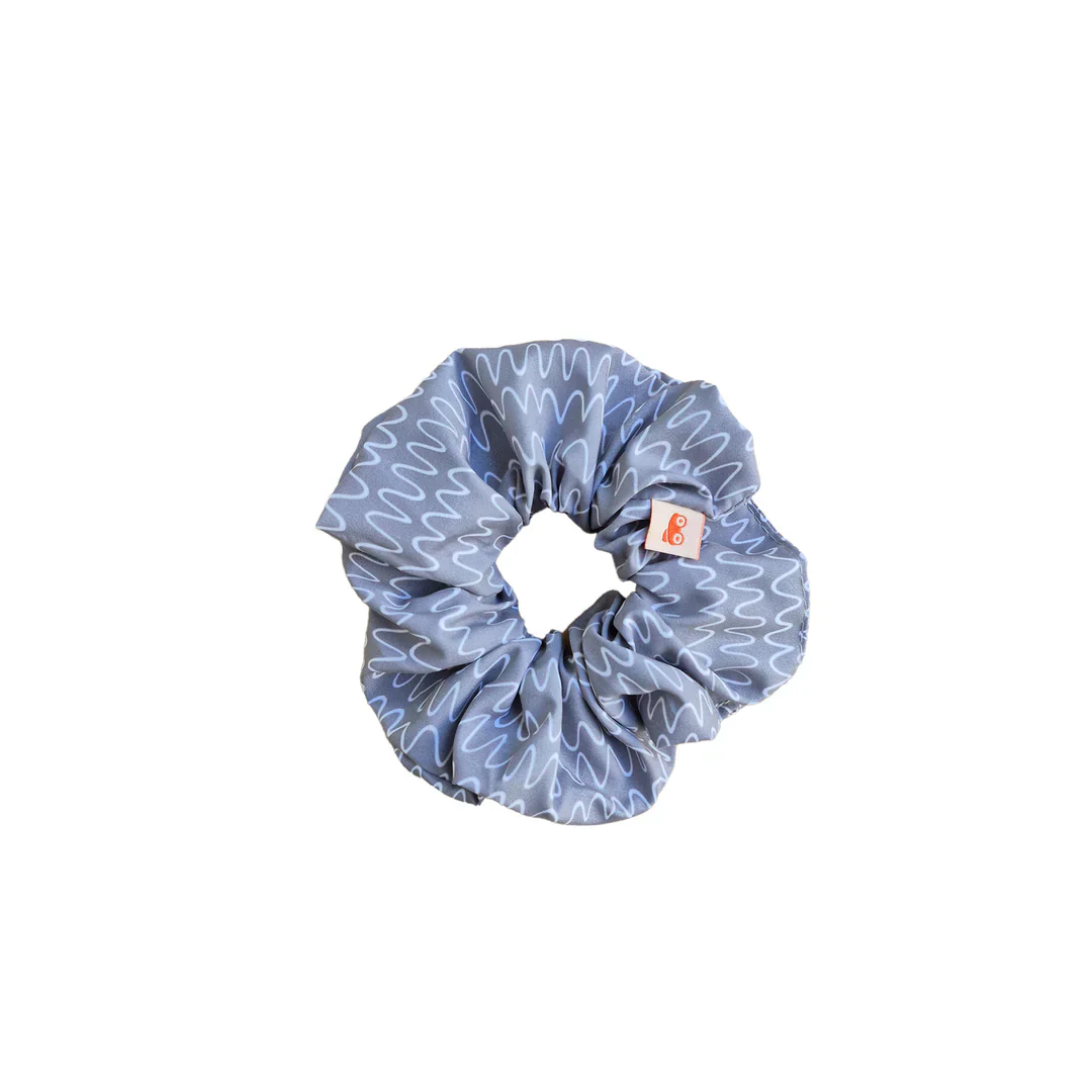 Coolio Grey - Scrunchie Saç Tokası