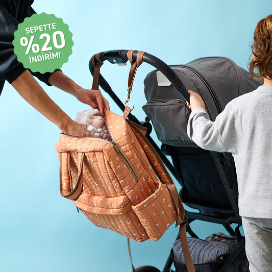 Spicy Cinnamon - Backpack & Changing Mat