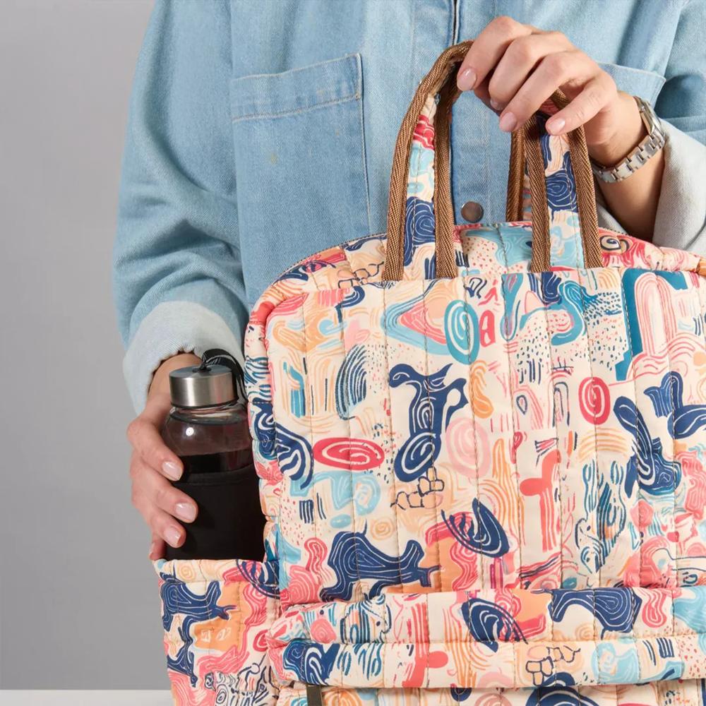 Champagne Love - Anne Bebek Sırt Çantası ve Alt Açma Örtüsü