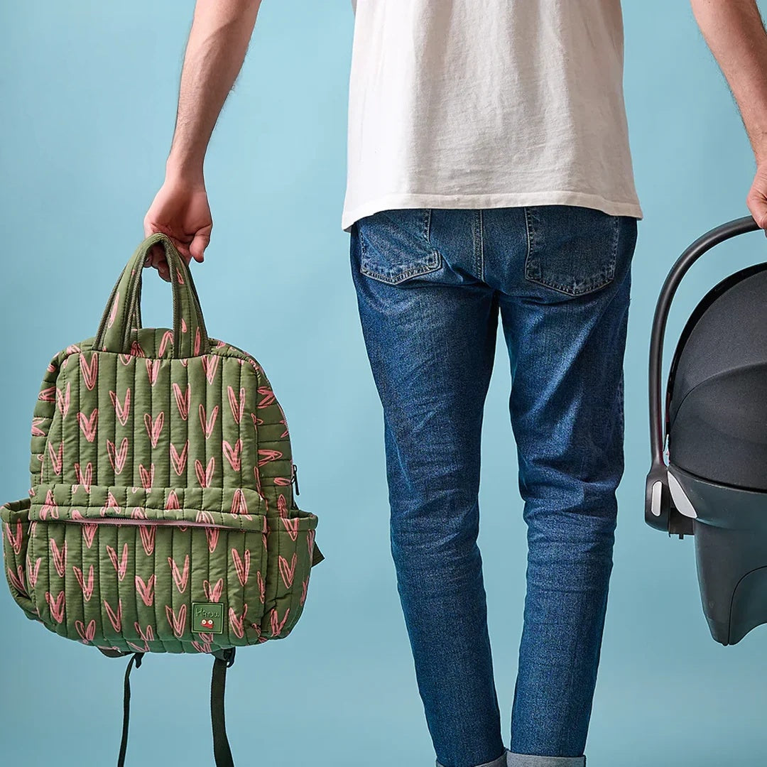 Heart Life Duo - Anne Bebek Sırt Çantası ve Alt Açma Örtüsü