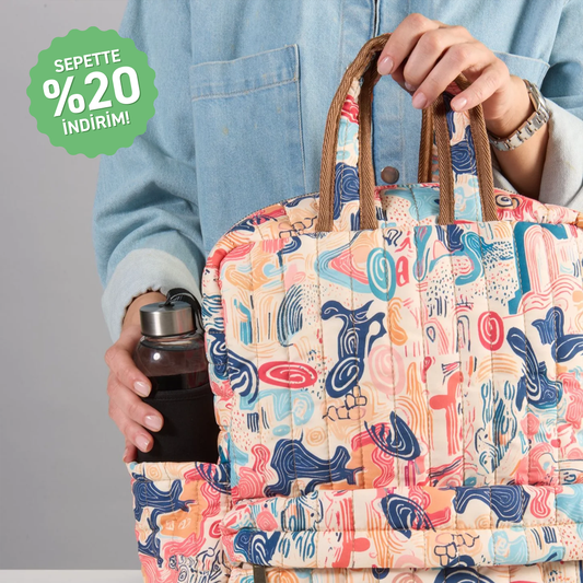 Champagne Love - Backpack & Changing Mat