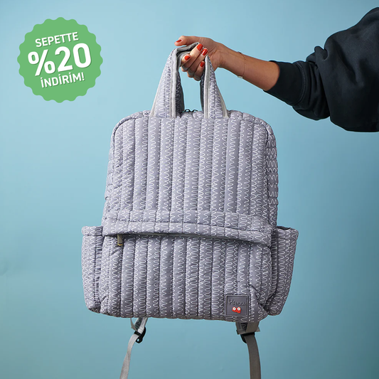 Coolio Grey - Backpack & Changing Mat